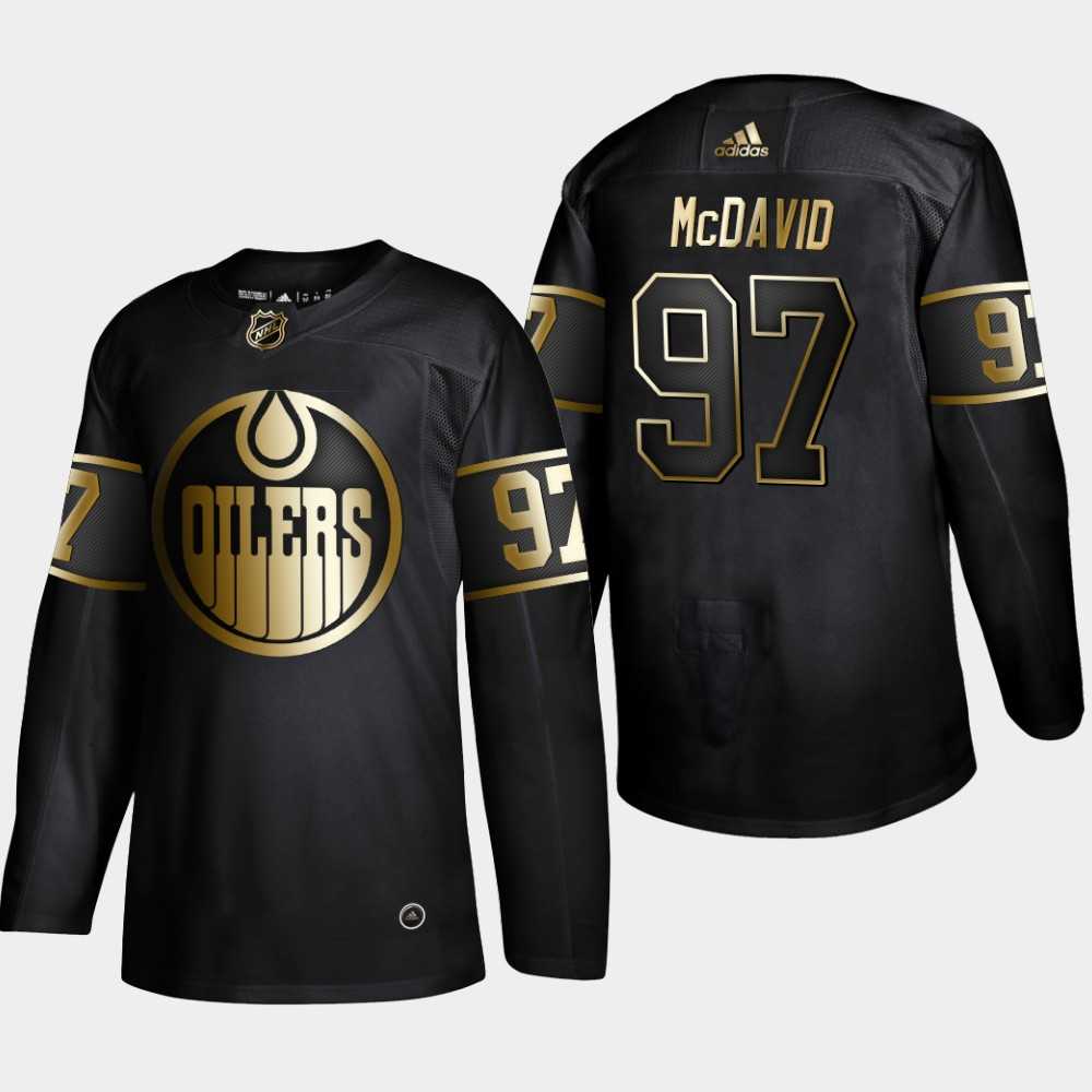 Oilers 97 Connor McDavid Black Gold Adidas Jersey Dyin,We sell and wholesale Oilers 97 Connor McDavid Black Gold Adidas Jersey Dyin on line form chian!